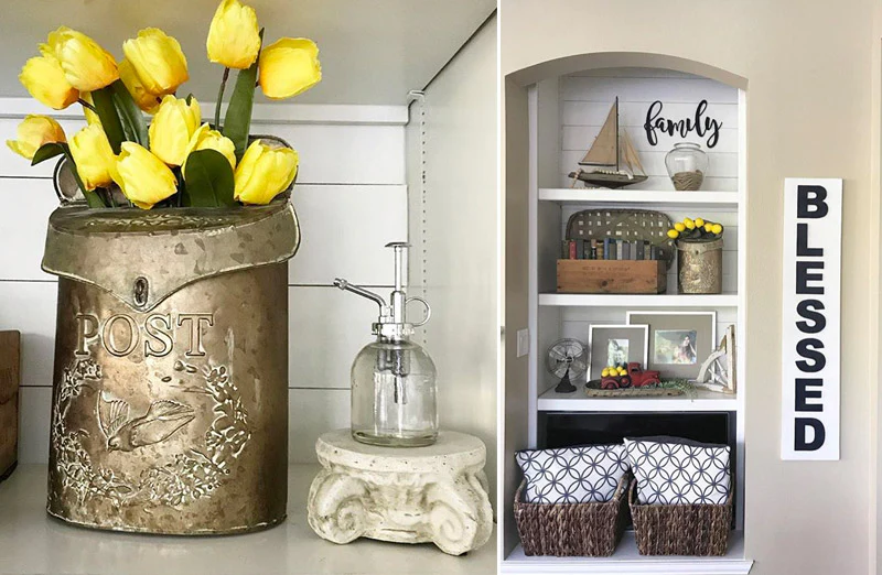 Vintage Metal Post Box