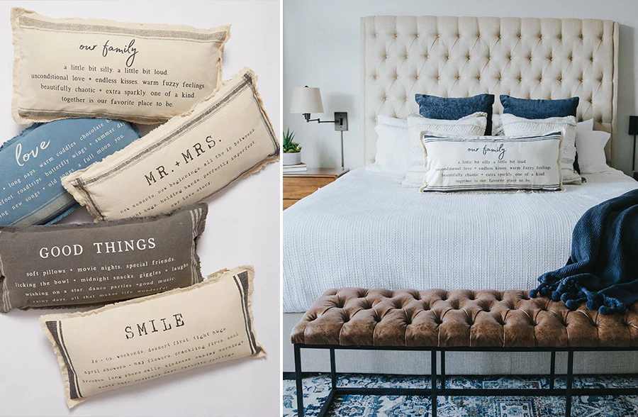 Sweet Sayings Body Pillow, Pick Your Style