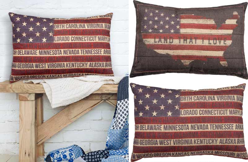 Land That I Love Double Sided Pillow