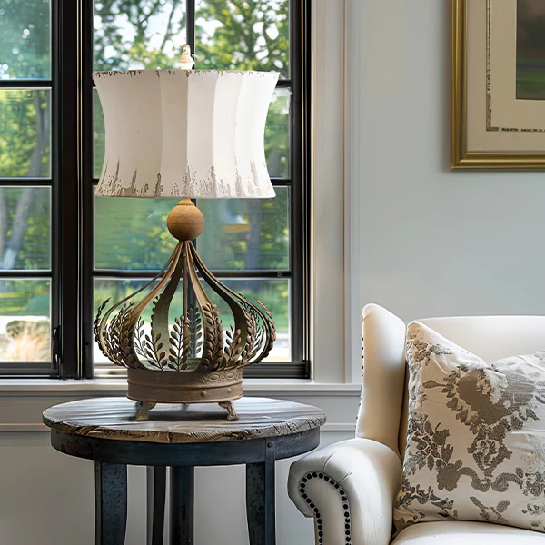 French Country Vintage Lamp