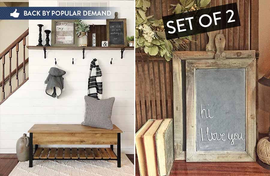 Blackboard Message Boards, Set of 2