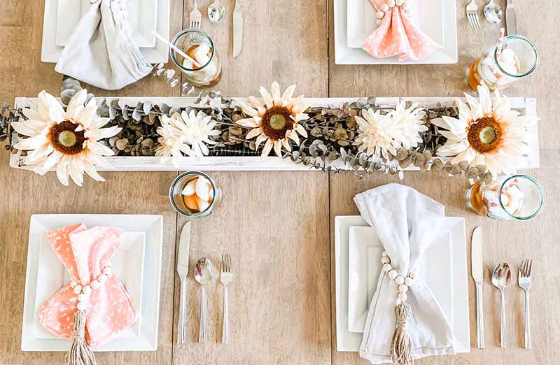 Napkin Ring Beads  Set of 4