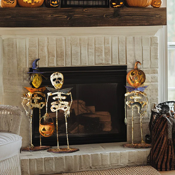 Distressed Halloween Creatures, Set of Three
