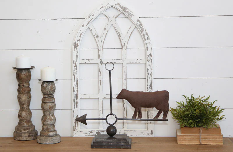 Cow Weather Vane Decor