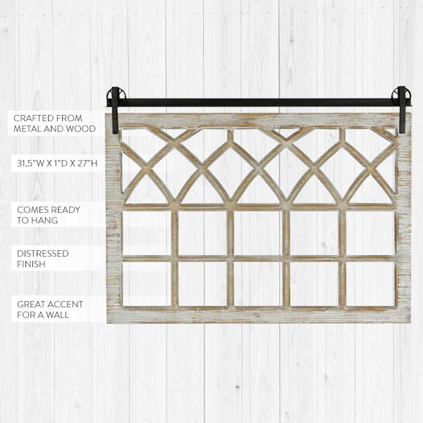 Barn Door Style Wall Decor