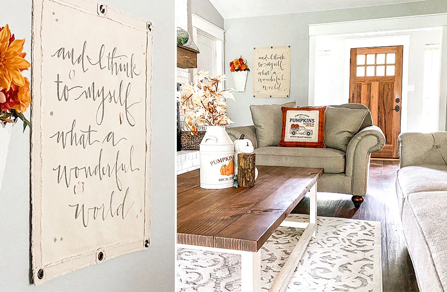 Wonderful World Wall Banner