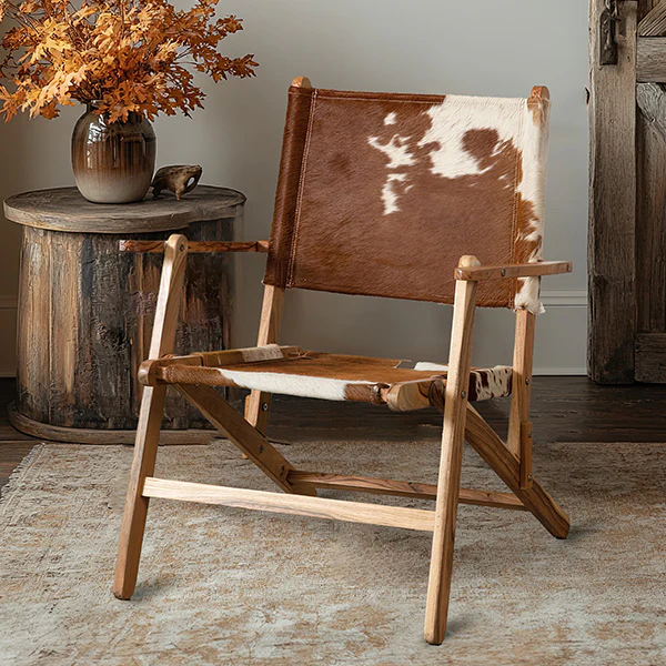 Farmhouse Wood Folding Chair