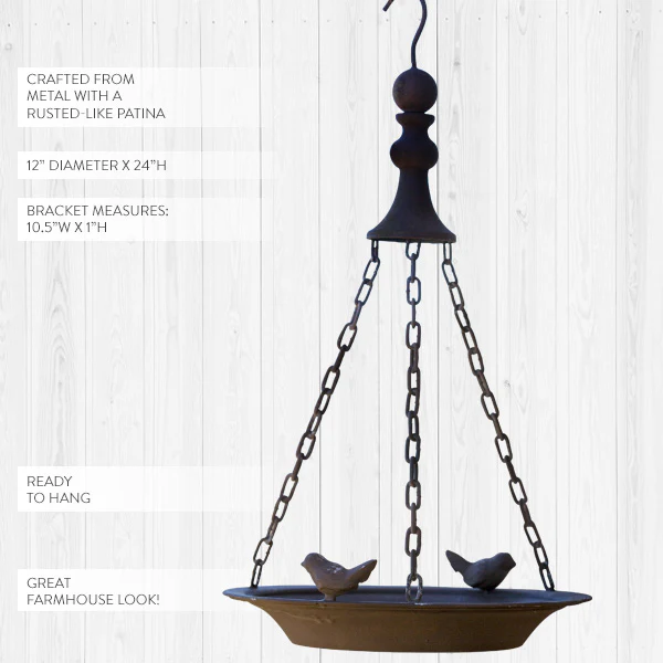 Hanging Bird Feeder With Bracket