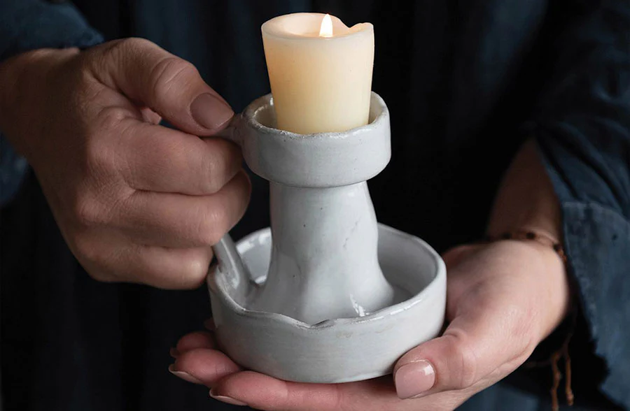 Terra-cotta Tealight Holder