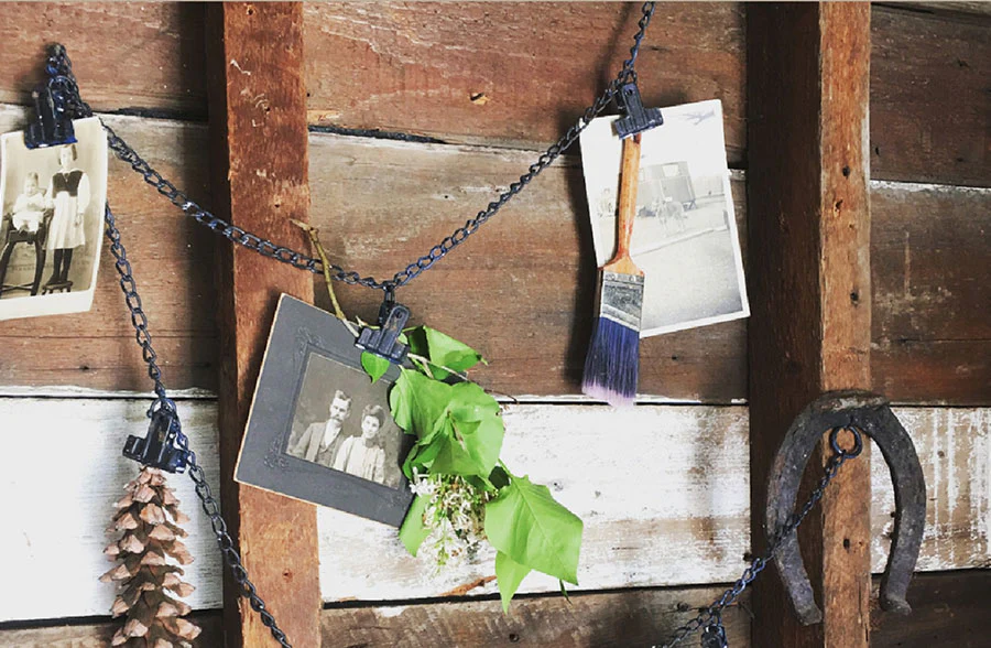 Heavy Chain Garland With Clips