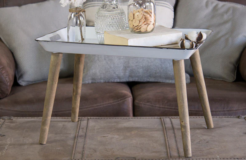 Breakfast In Bed Enamel Tray