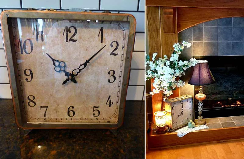Vintage Traveling Case Clock