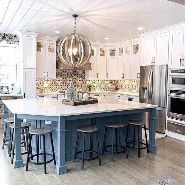 Wooden Globe Chandelier