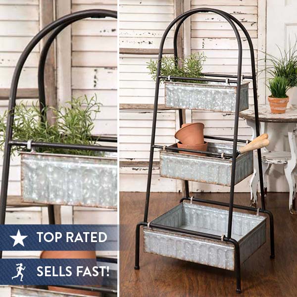 HUGE Three Tier Floor Display