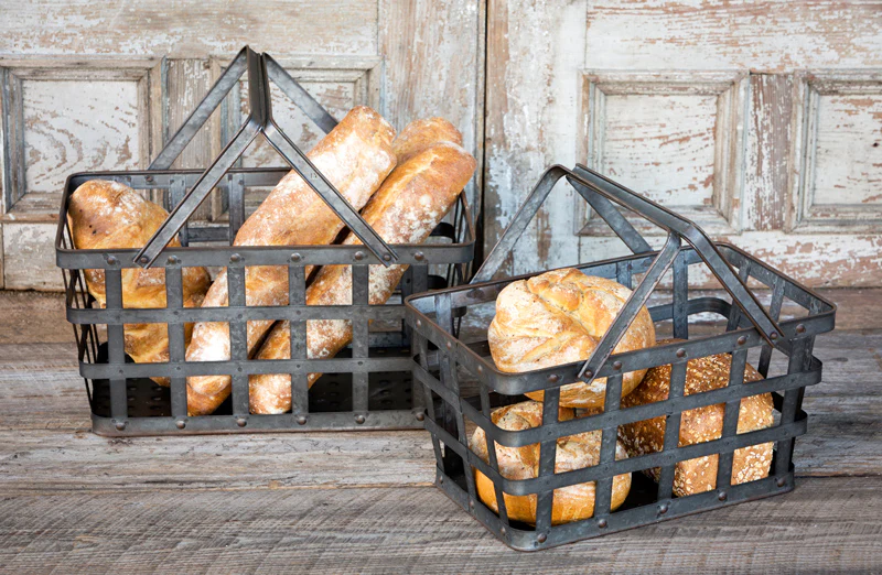 Farmers Market Baskets  Set of 2