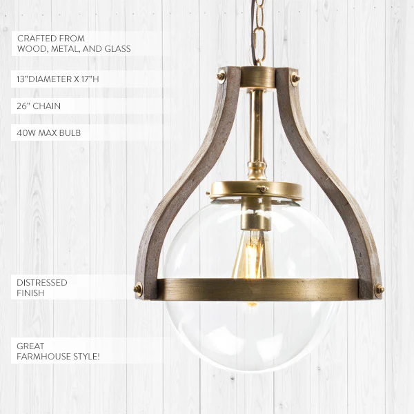 Modern Industrial Hanging Light Pendant