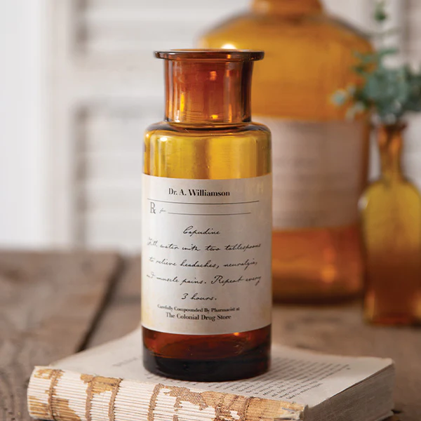 Antique-Inspired Apothecary Bottle