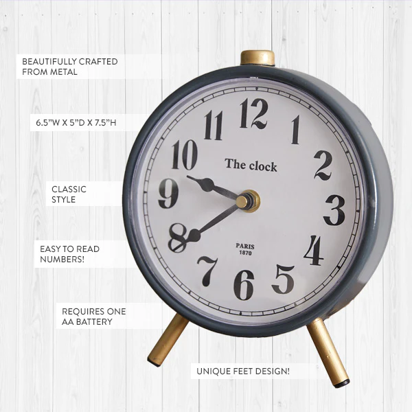 Caspian Tabletop Clock