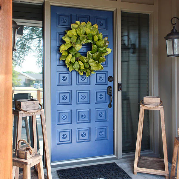 26 Inch Faux Magnolia Wreath