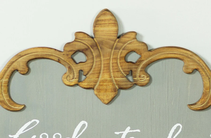 It's So Good To Be Home Wooden Scroll Sign