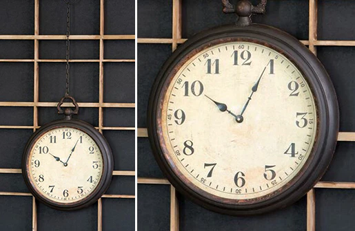 Pocket Watch Wall Clock