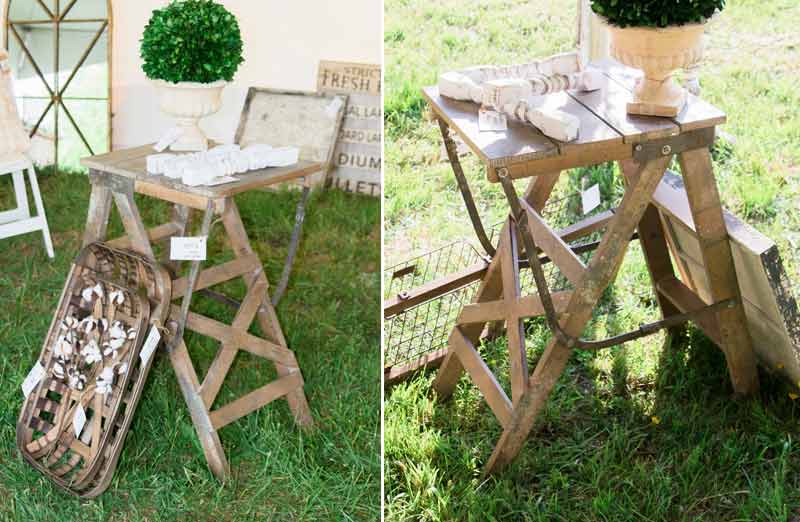 Wallpaper Hanger Wood End Table