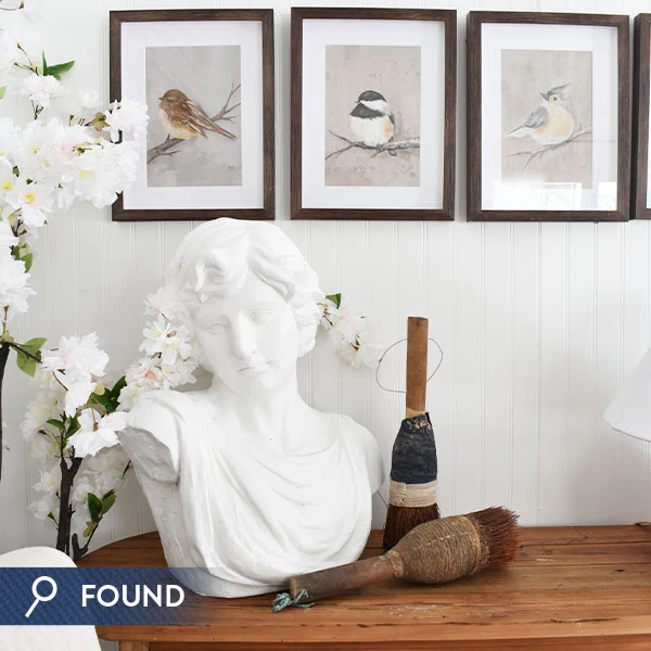 FOUND Vintage Sewing Machine Brushes, Set of 2