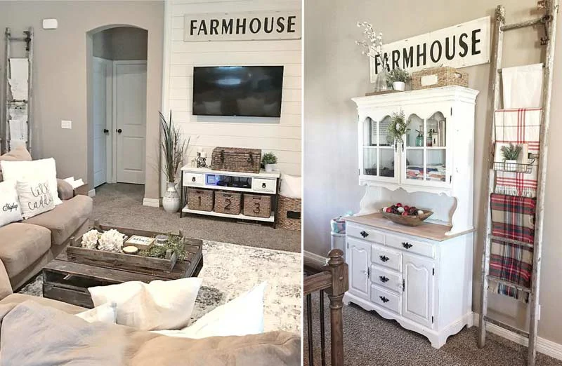 *LONG* Embossed Farmhouse Sign