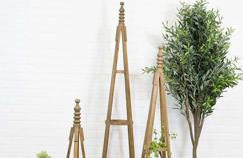 Wooden Garden Trellis  Set of 3