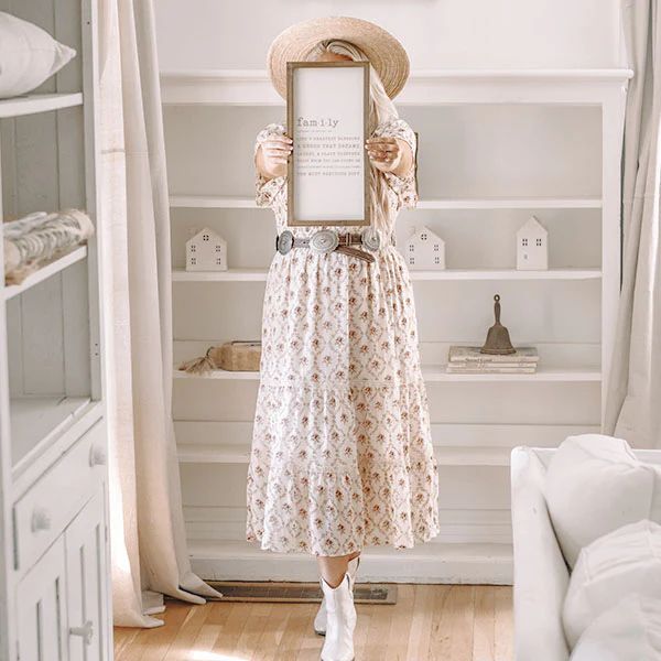 Wooden Framed Family Sign