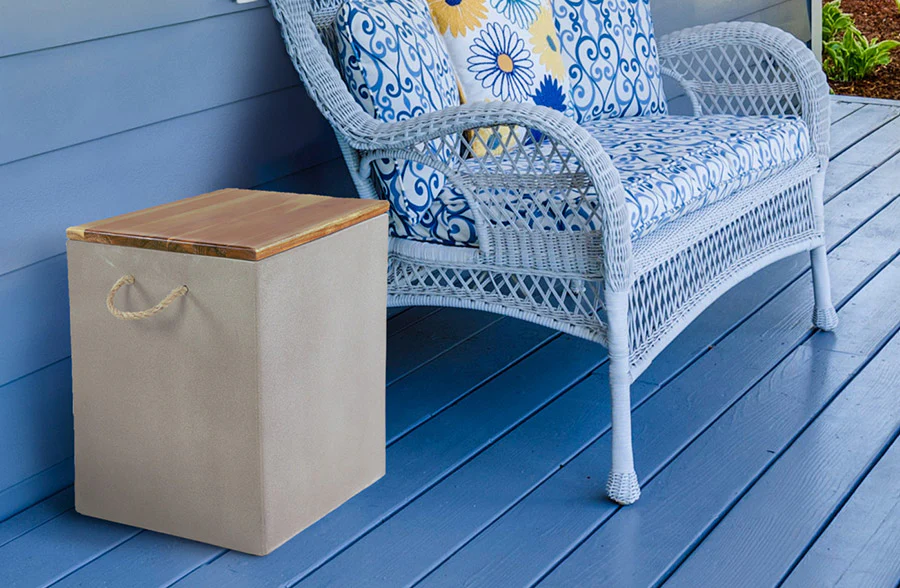 Modern Industrial Cement Storage Stool
