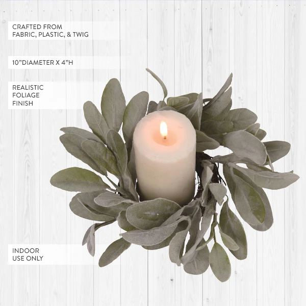 Lambs Ear Spring Wreath