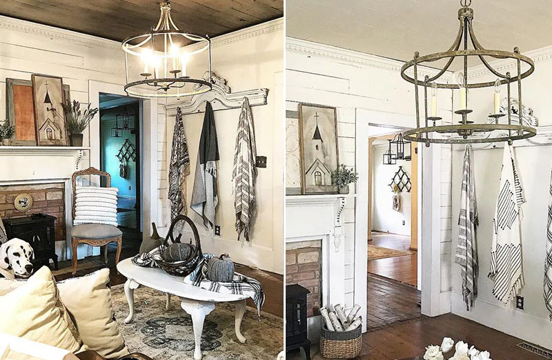 Rustic Chandelier Pendant Light