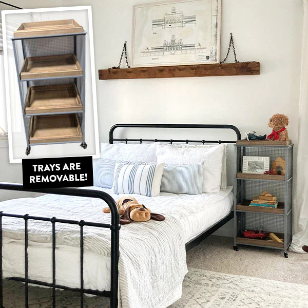 Four Tier Rolling Cart