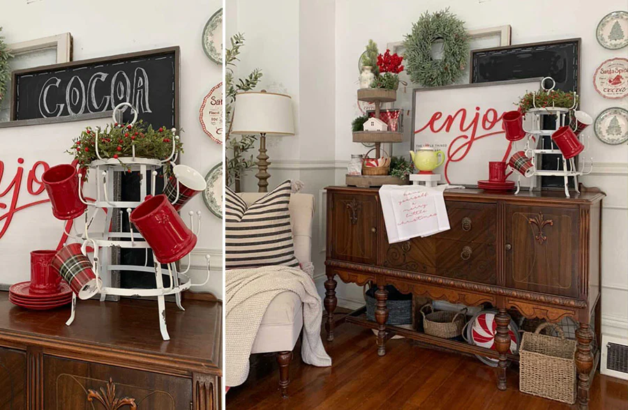 Bottle Drying Rack with Handle