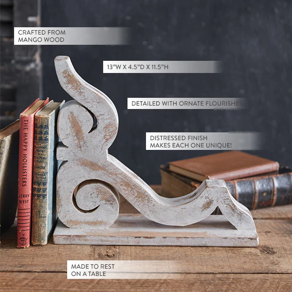 13 Inch Architectural Wood Corbel