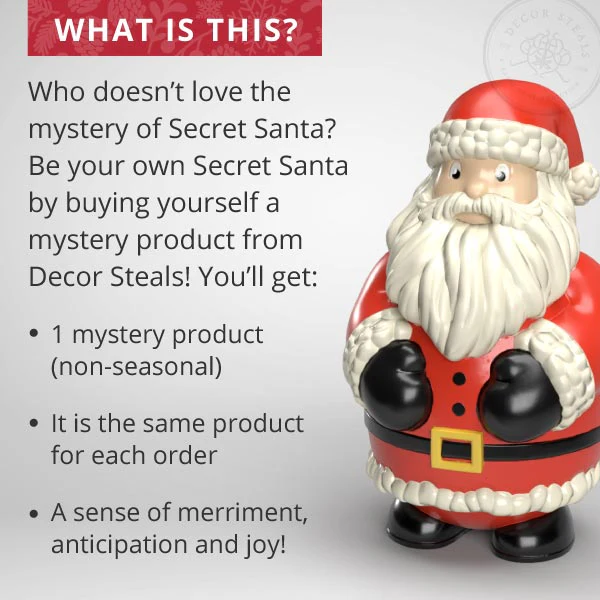 Secret Santa Gift to Yourself