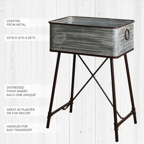 Large Wash Bin Planter