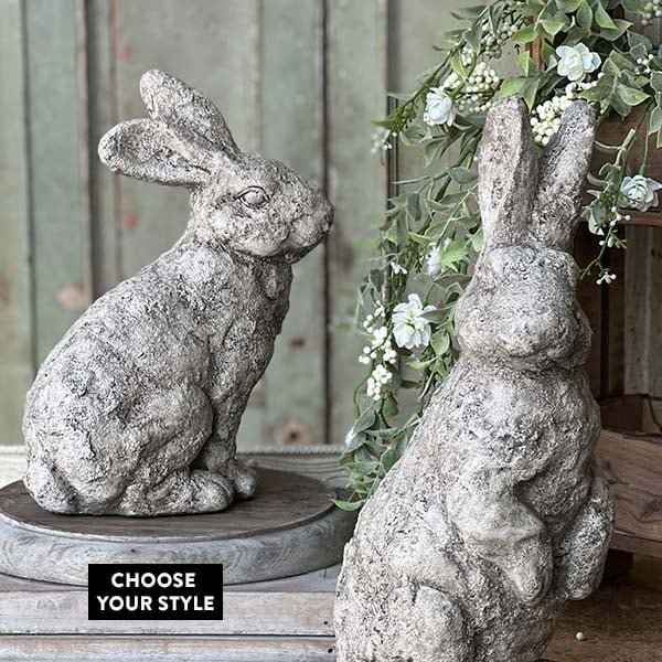 Rabbit Statue, Pick Your Style