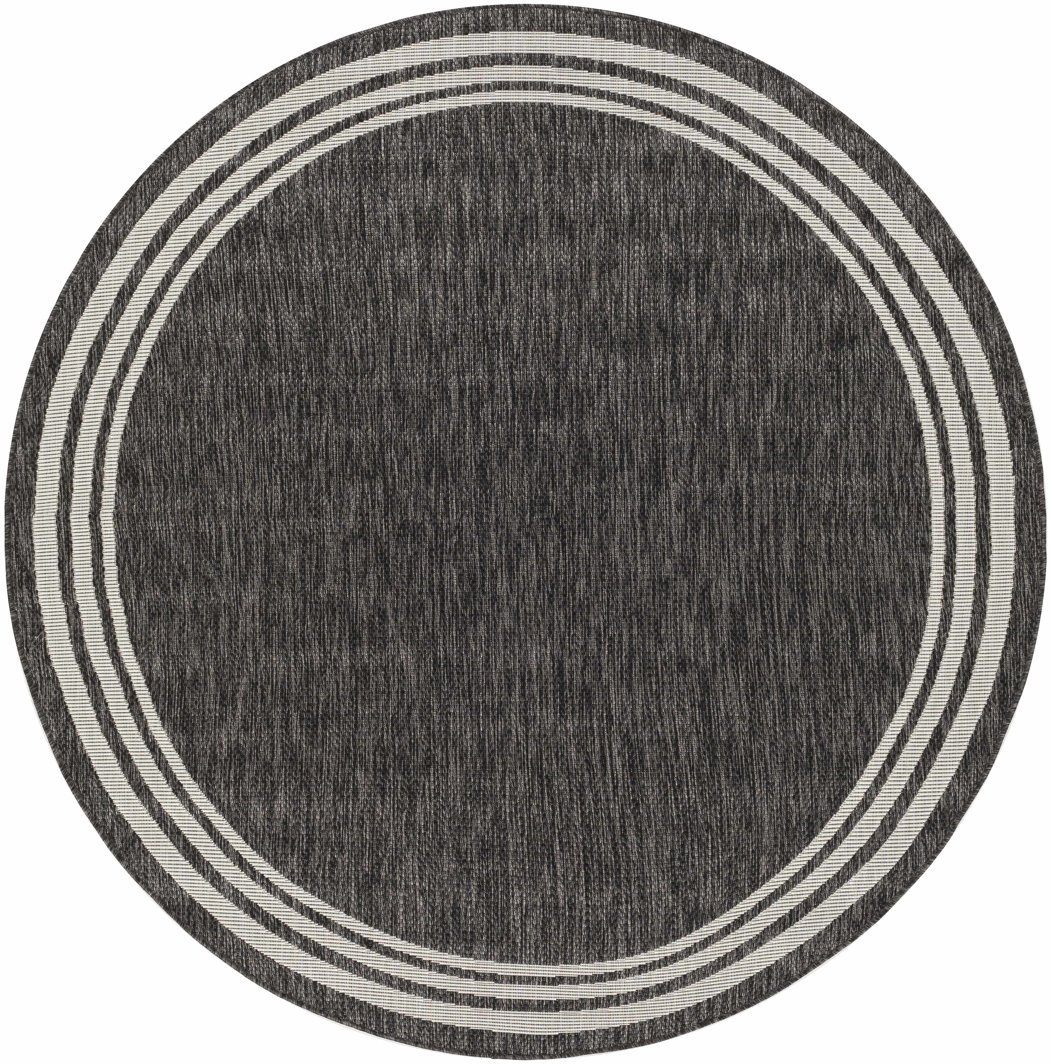 Charcoal Outdoor Rug