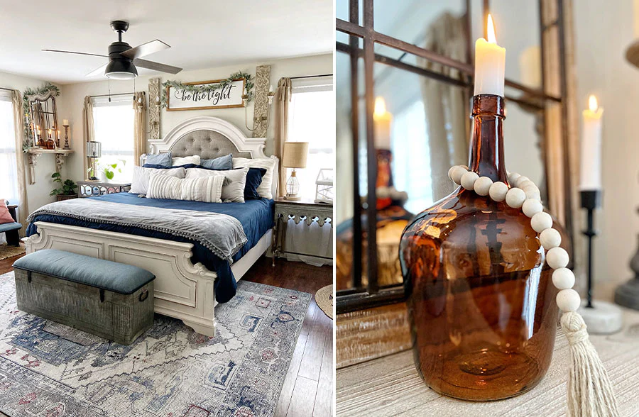 Amber-Brown Tinted Demijohn