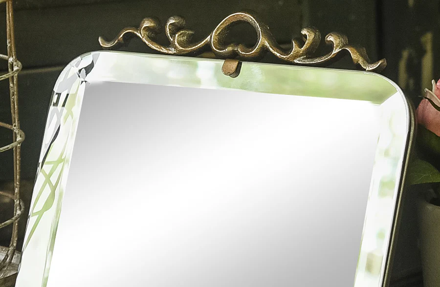 Beveled Victorian Vanity Mirror