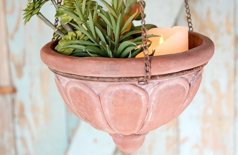 Hanging Finial Planter