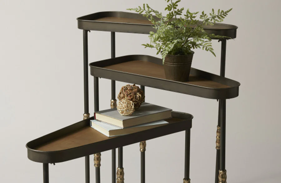 Oblong Nesting Side Tables, Set of 3