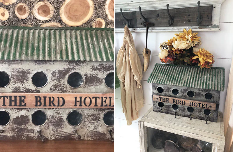 Chicken Coop Feeder Decor