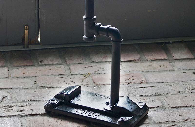 Industrial Pipe Accent Table