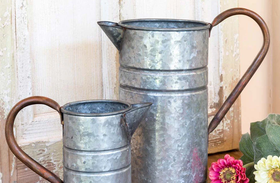 Tin Water Can, Pick Your Size