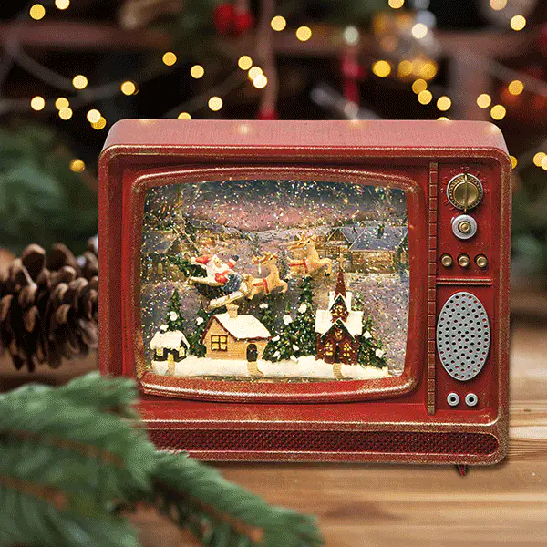 Nostalgic Light Up Christmas Globe, Choose Your Style