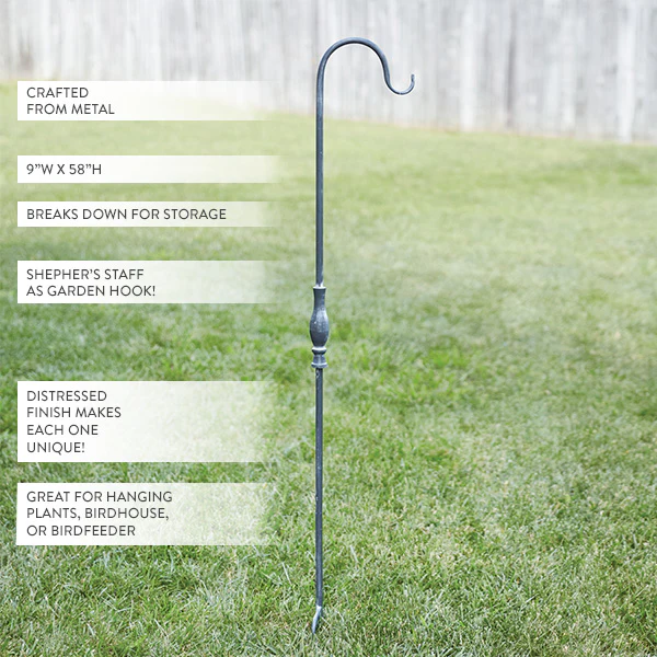 Shepherd's Hook Garden Stake