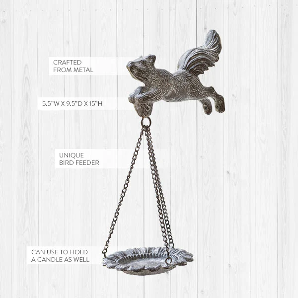 Flying Squirrel Bird Feeder